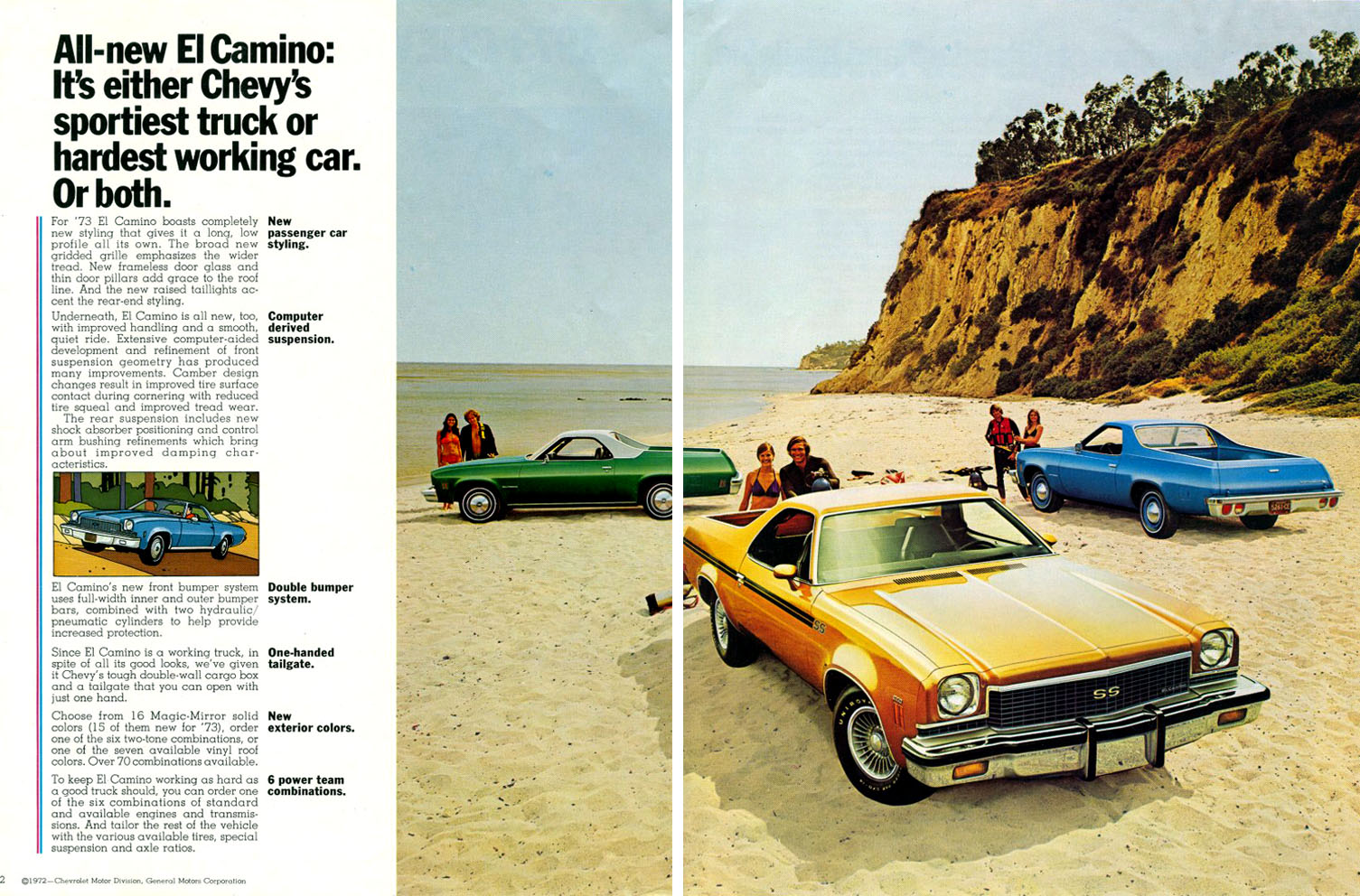 1973 Chevrolet El Camino Brochure Page 1